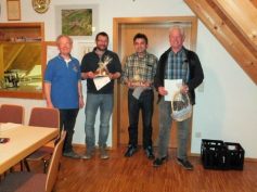 Mostprobe VM Paul Jörg2. Hans Oberdorfer; 3. Franz Müller; 1. Karl Kley